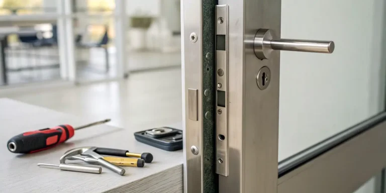 how to install an electric strike in a metal door 398660