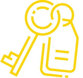 House keys provided by Golden Key Locksmith NYC