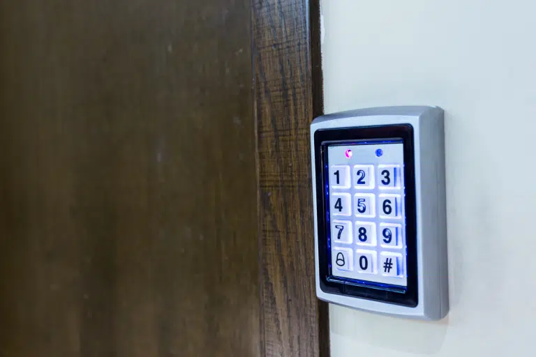 keypad lock installation
