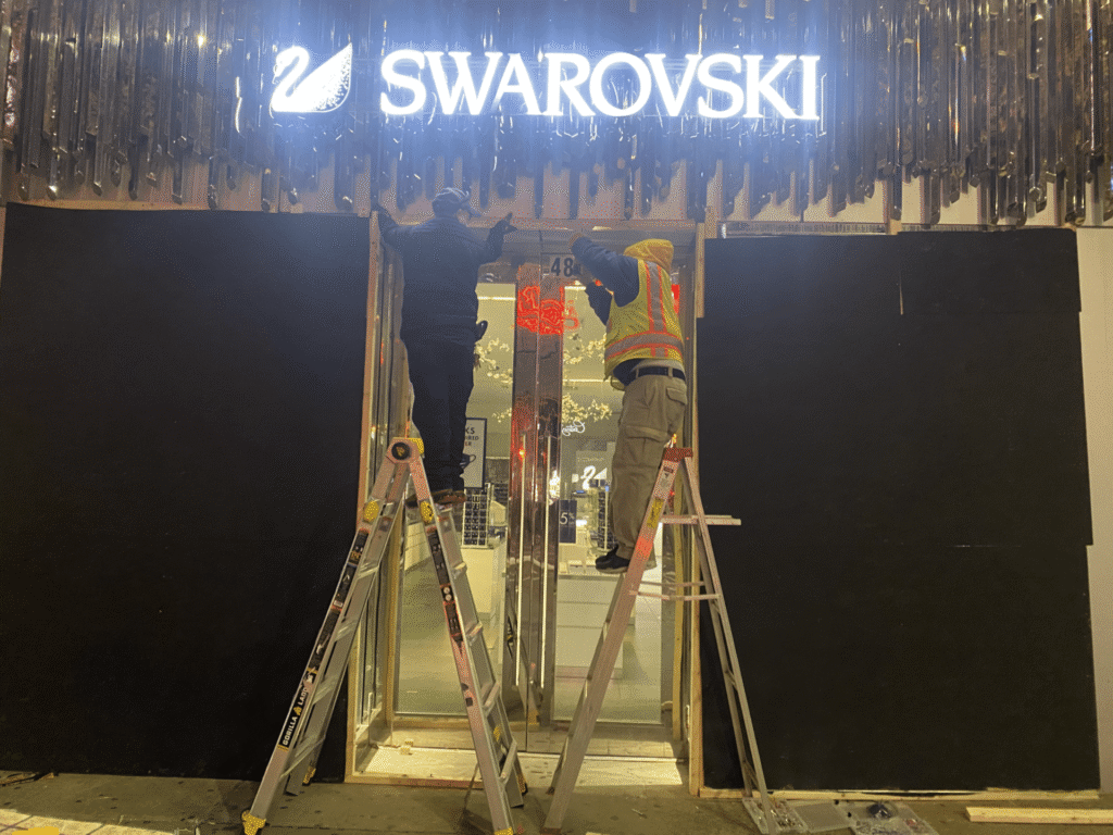Store Door Installation in NYC