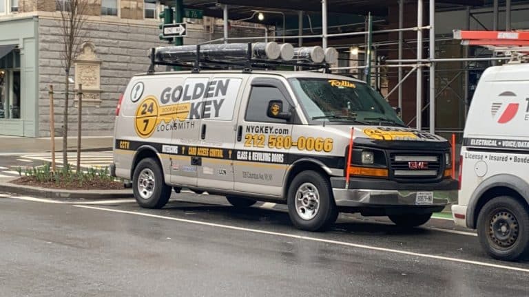 Golden Key Locksmith NYC Emergency Response Truck